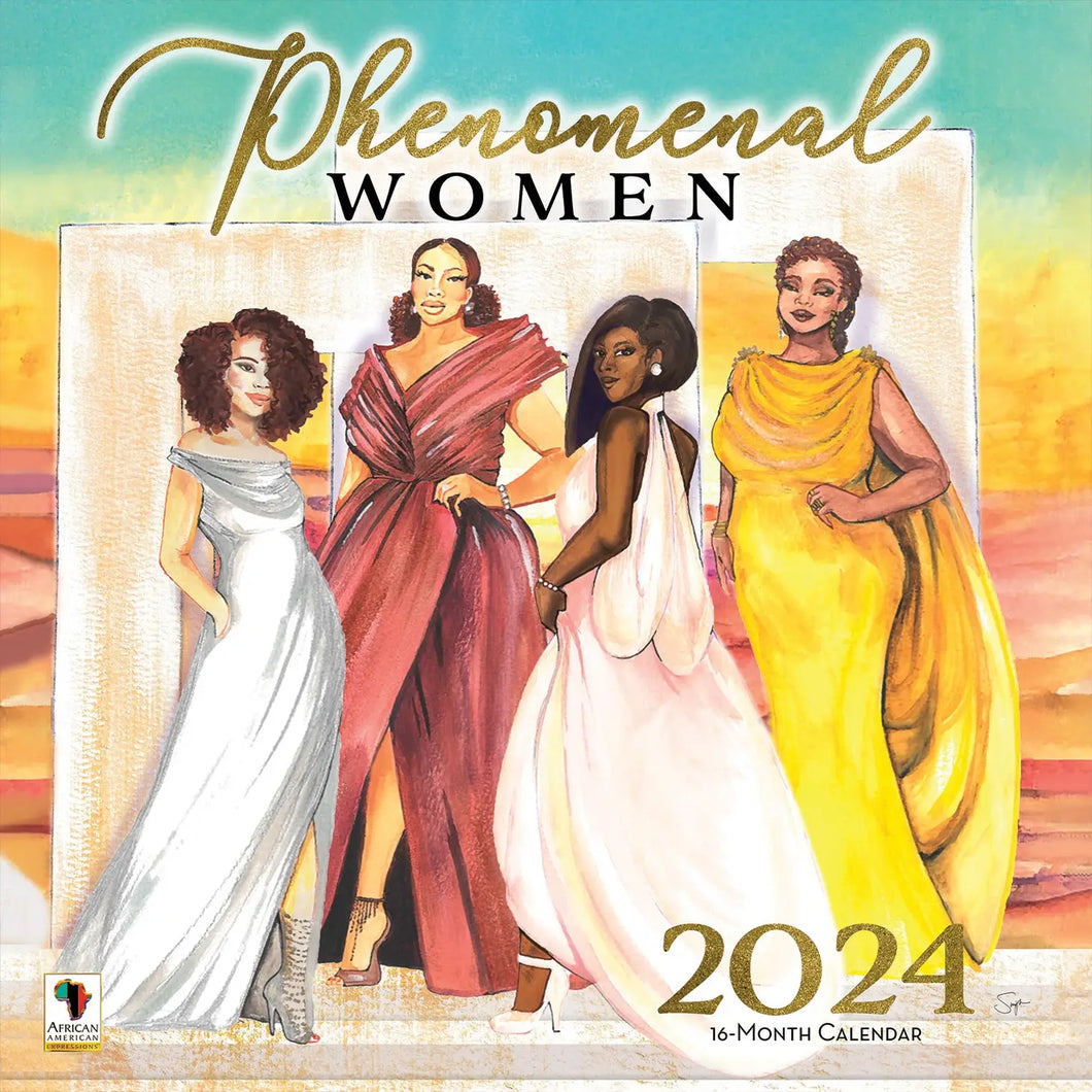 Phenomenal Women 2024 16 Month Calendar