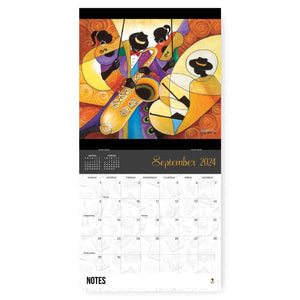 All Things Jazz 2024 16 Month Calendar