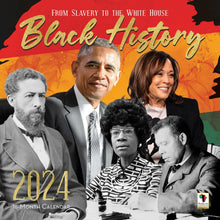 Load image into Gallery viewer, Black History 2024 16 Month Calendar
