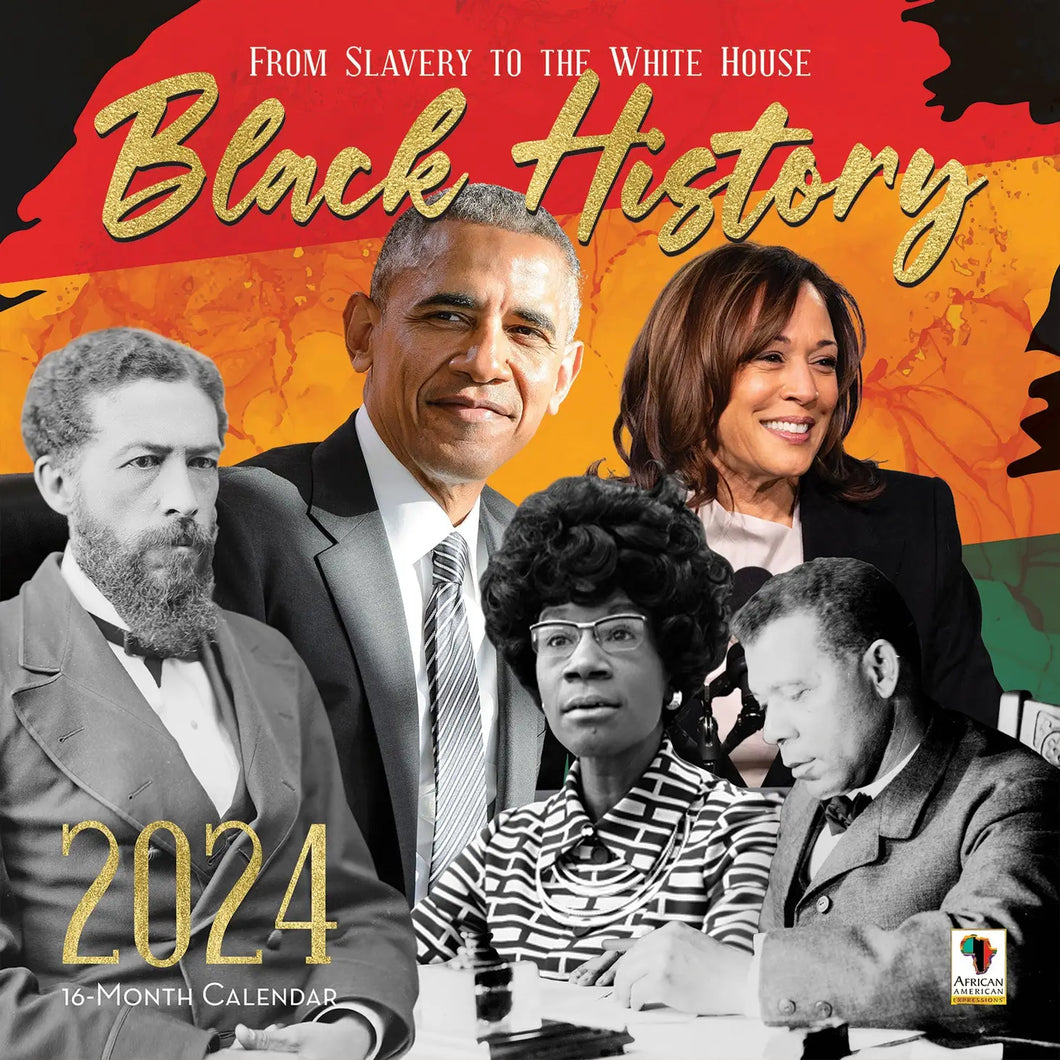 Black History 2024 16 Month Calendar