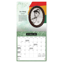 Load image into Gallery viewer, Black History 2024 16 Month Calendar
