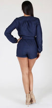 Load image into Gallery viewer, The Denim Romper, it’s a signature piece

