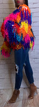 Load image into Gallery viewer, Shaggie Rainbow, colorful sweater
